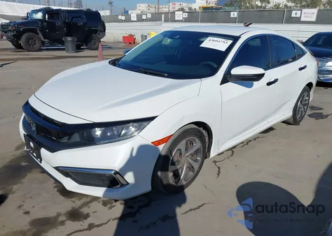2020 Honda Civic Lx z USA, uszkodzony, nr VIN 2HGFC2F65LH513030